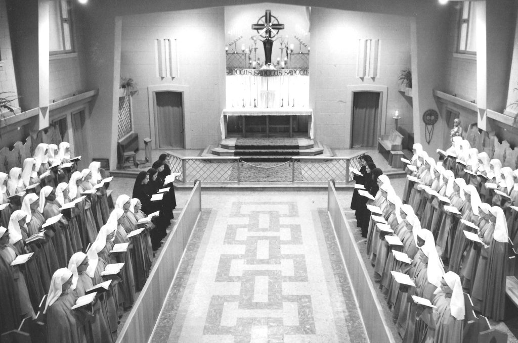 Chapelle des Recluses Missionnaires 1953